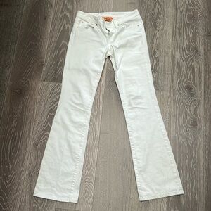 Tory Burch Women’s White Flared Jeans - Chic & Classic 28